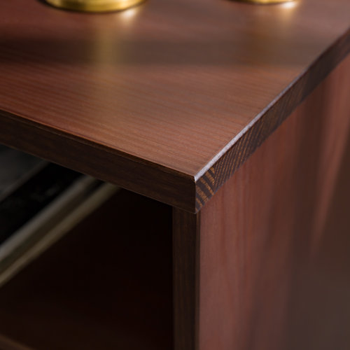 Mercury Row® Sadie Solid Wood TV Stand for TVs up to 65" & Reviews